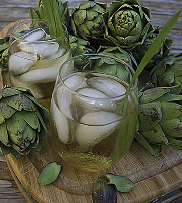 artichoke iced tea