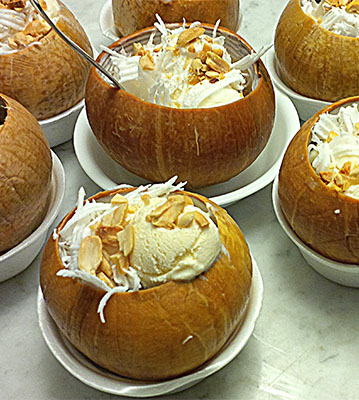 coconut ice cream
