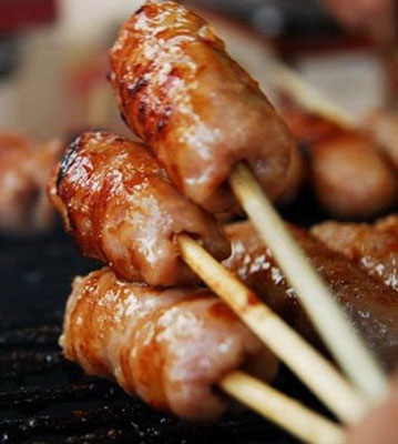 grilled pork